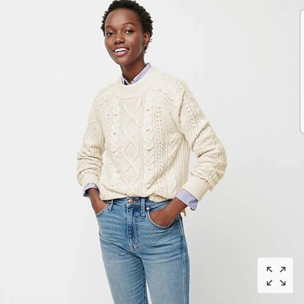 J. Crew Cable Knit Sweater
